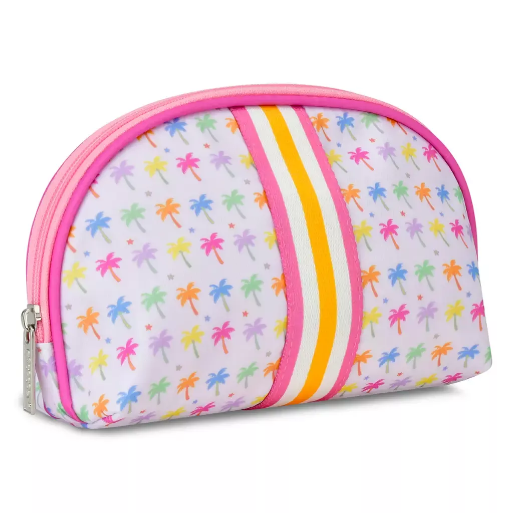 Palm Paradise Oval Cosmetic Bag
