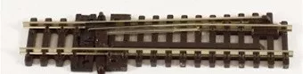 Peco #SL-385 N Scale Code 80 Left Hand Catch Turnout
