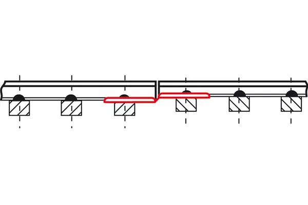 Piko 55294 HO Scale Code 83 Rail Conversion Joiners 6 Pcs
