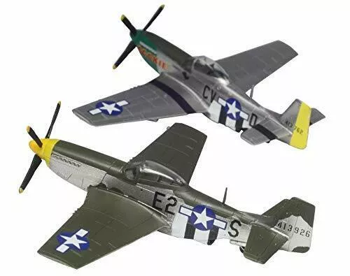 Platz 1/144 Ww2 Us P-51d Mustang 2 Machine Set Plastic Model Kit