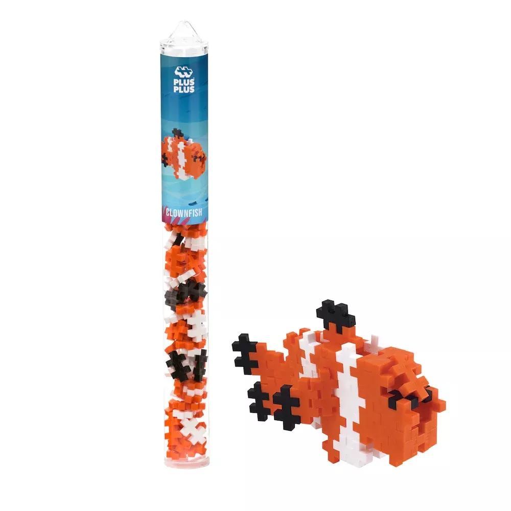 Plus Plus Tube - Clownfish
