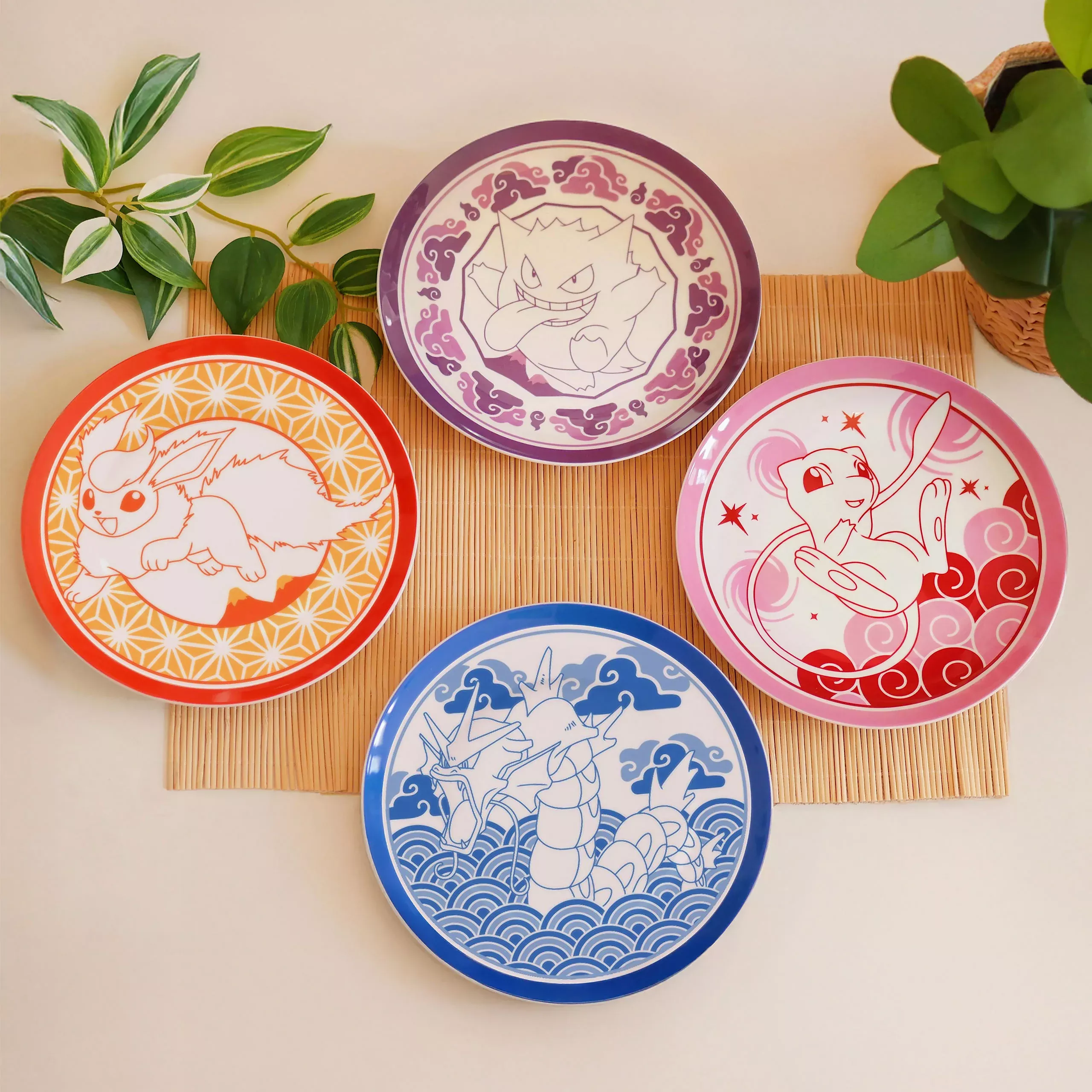 Pokémon - Japanese Plate Set