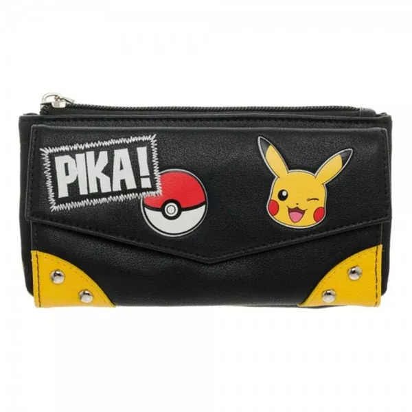 Pokemon Pikachu Pika Flap Wallet