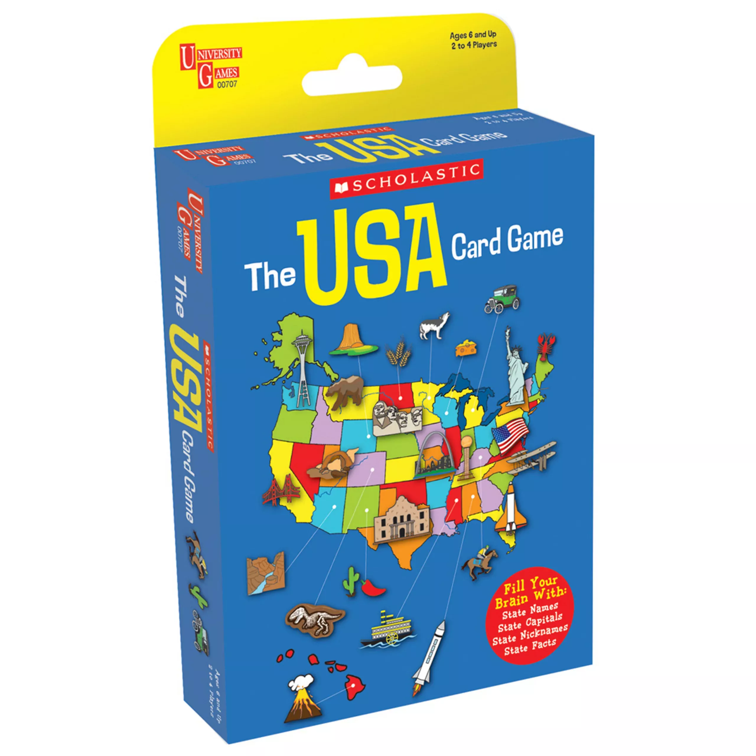 Scholastic USA Card Game