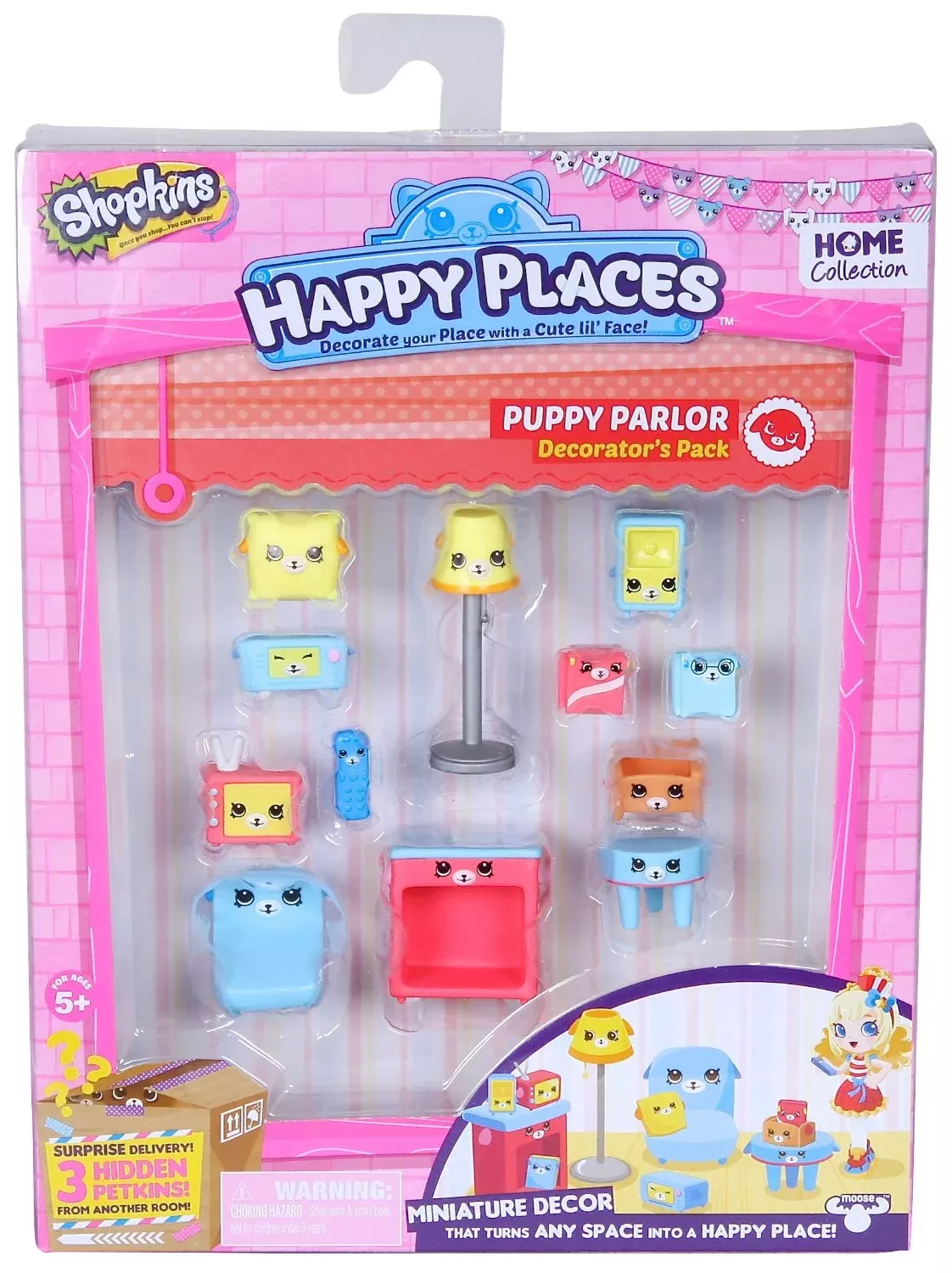 Shopkins Decorator Pack Puppy Parlor Playset