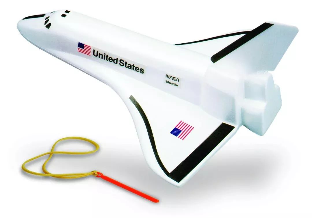 Space Shuttle with Launcher Decals Foam