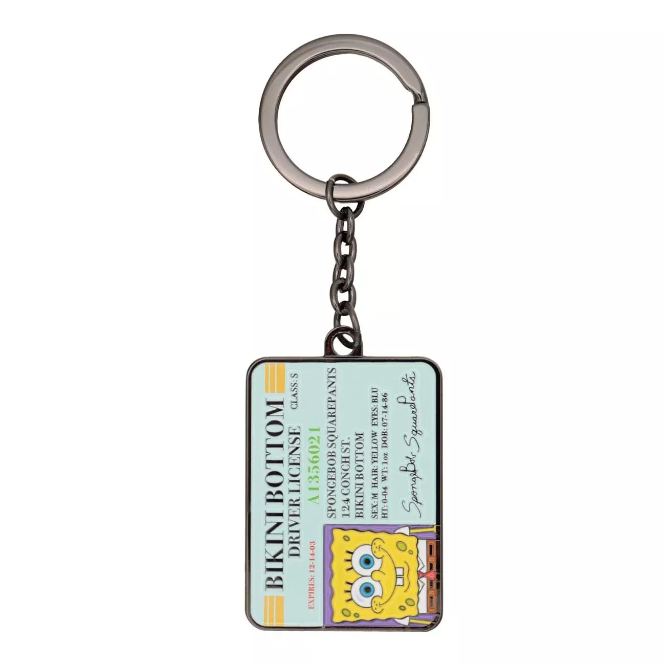 SpongeBob SquarePants Keychain Driver License Limited Edition