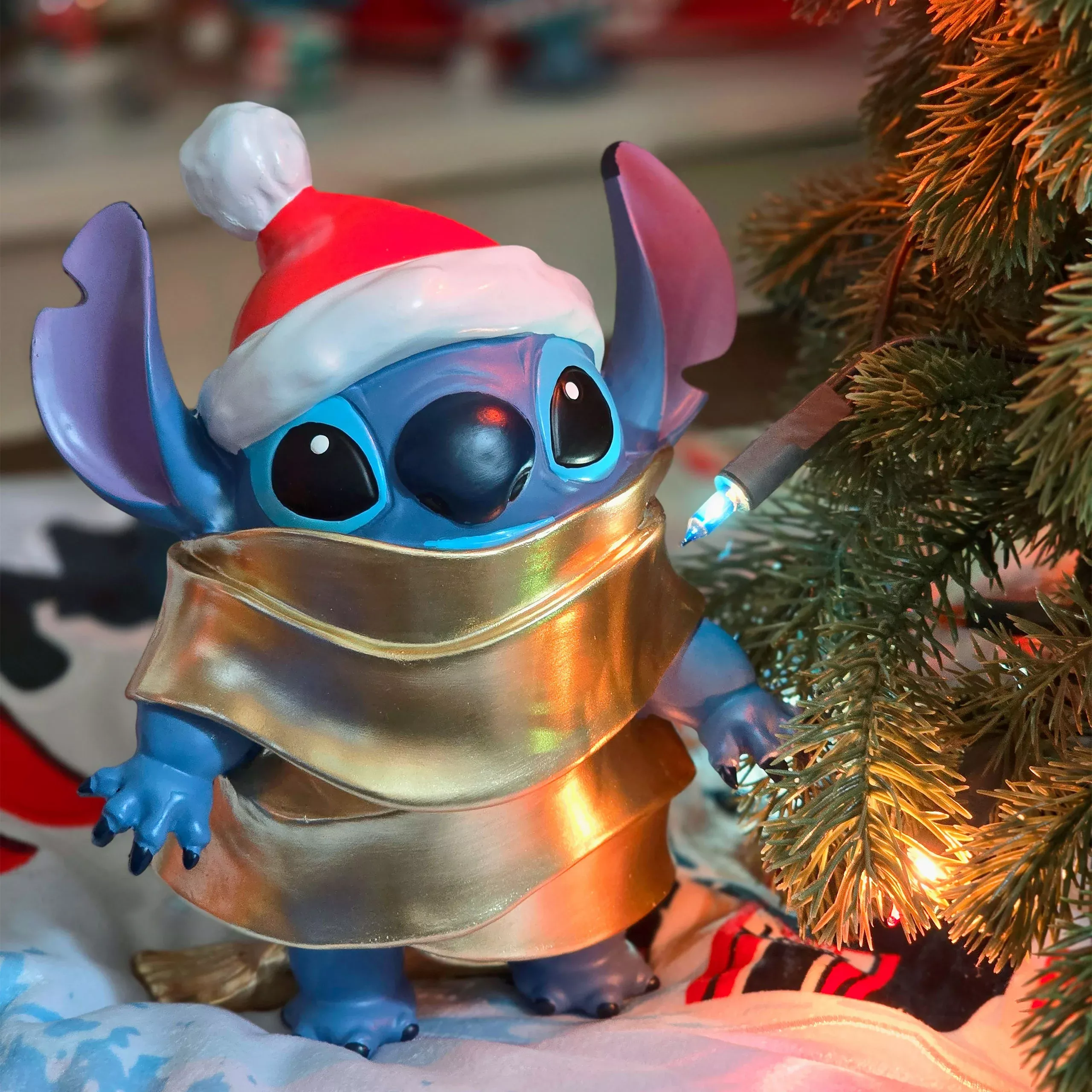 Stitch Santa Claus Figure - Lilo & Stitch