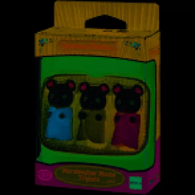 Sylvania families Marshmallow Mouse Triplets (5337)