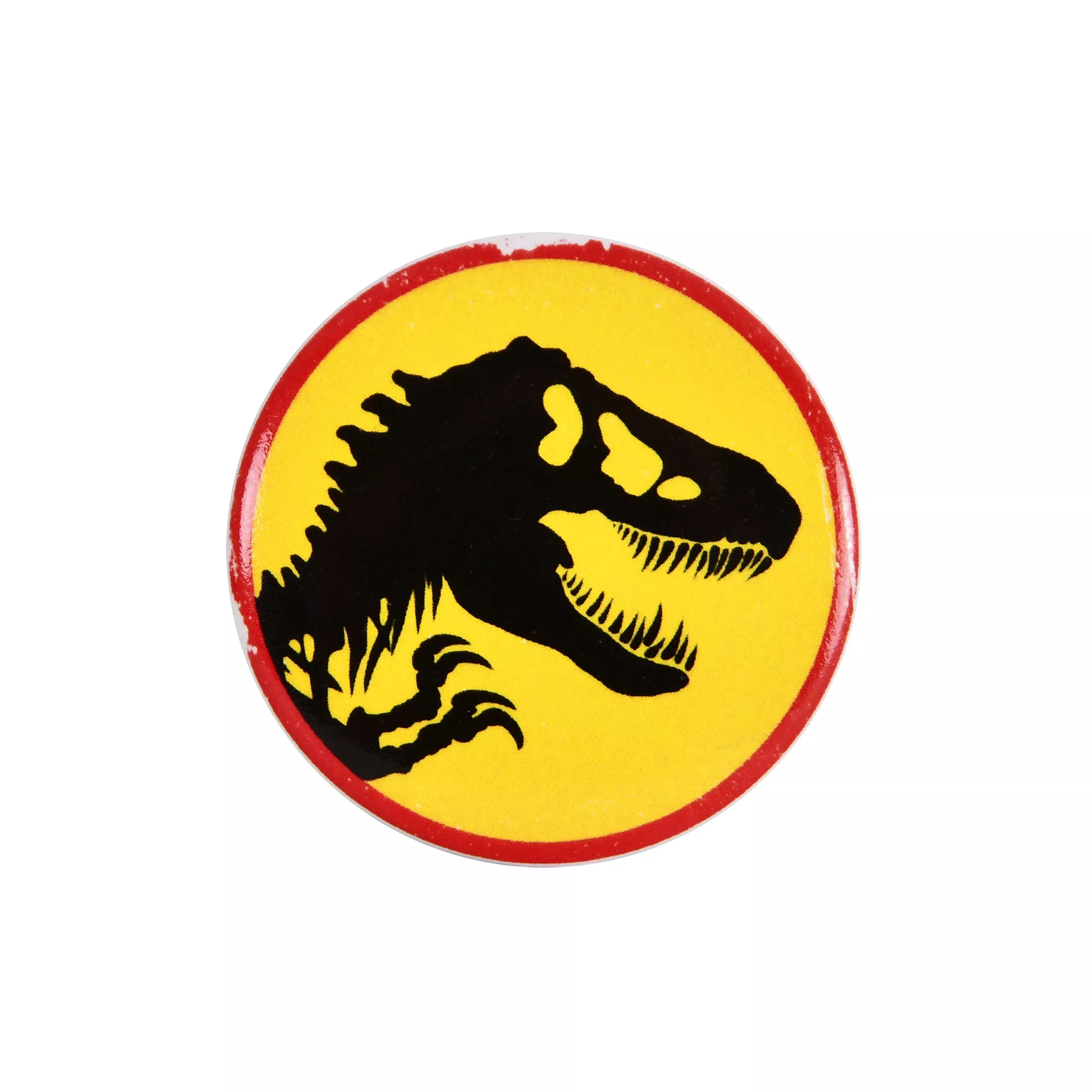 T-Rex Button for Jurassic Park Fans