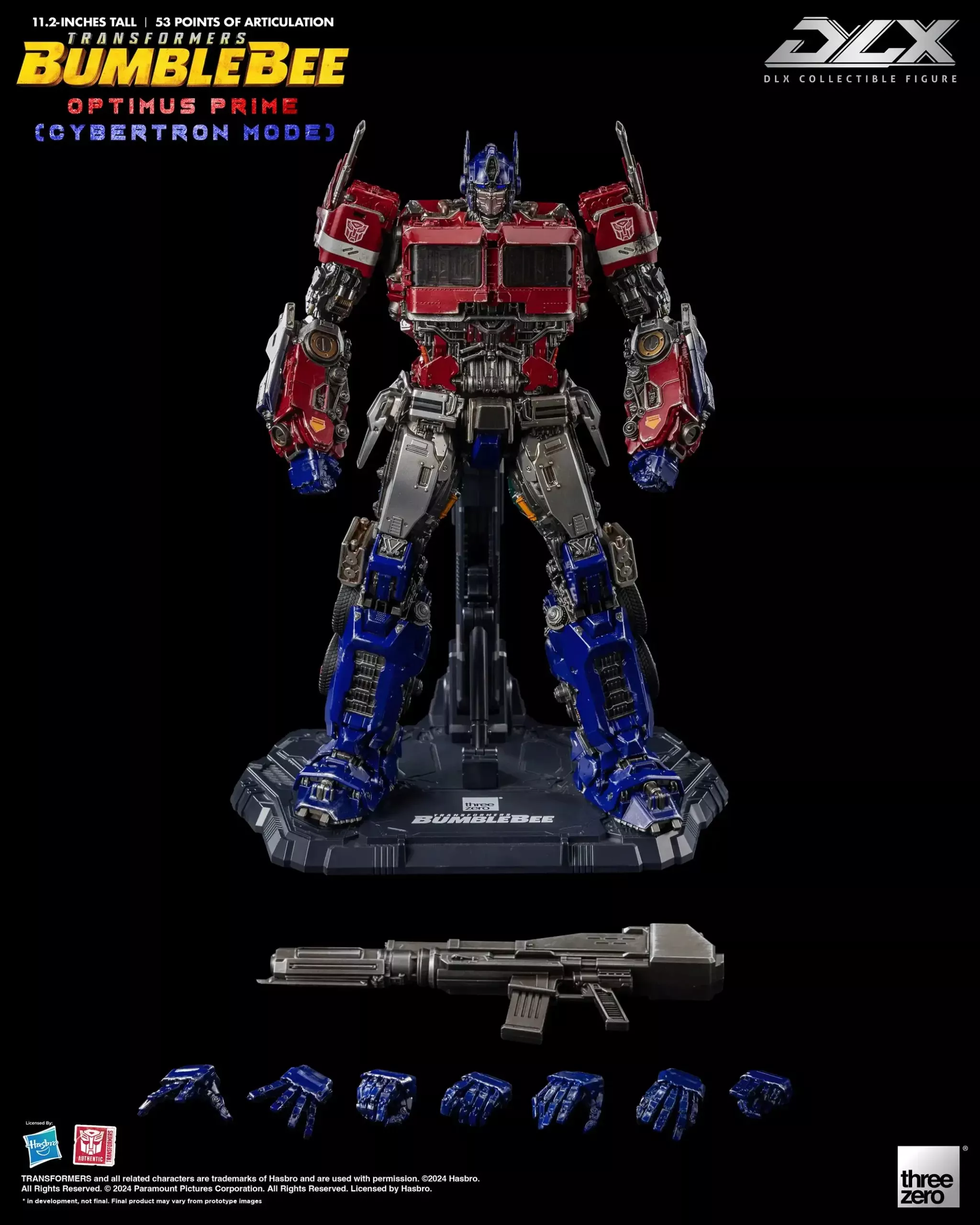 ThreeZero Transformers: Bumblebee - DLX Scale OPTIMUS PRIME (Cybertron Mode)