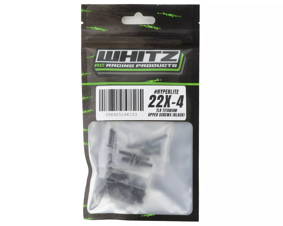 TLR 22X-4 - HyperLite 2.5MM Titanium Upper Screw Kit