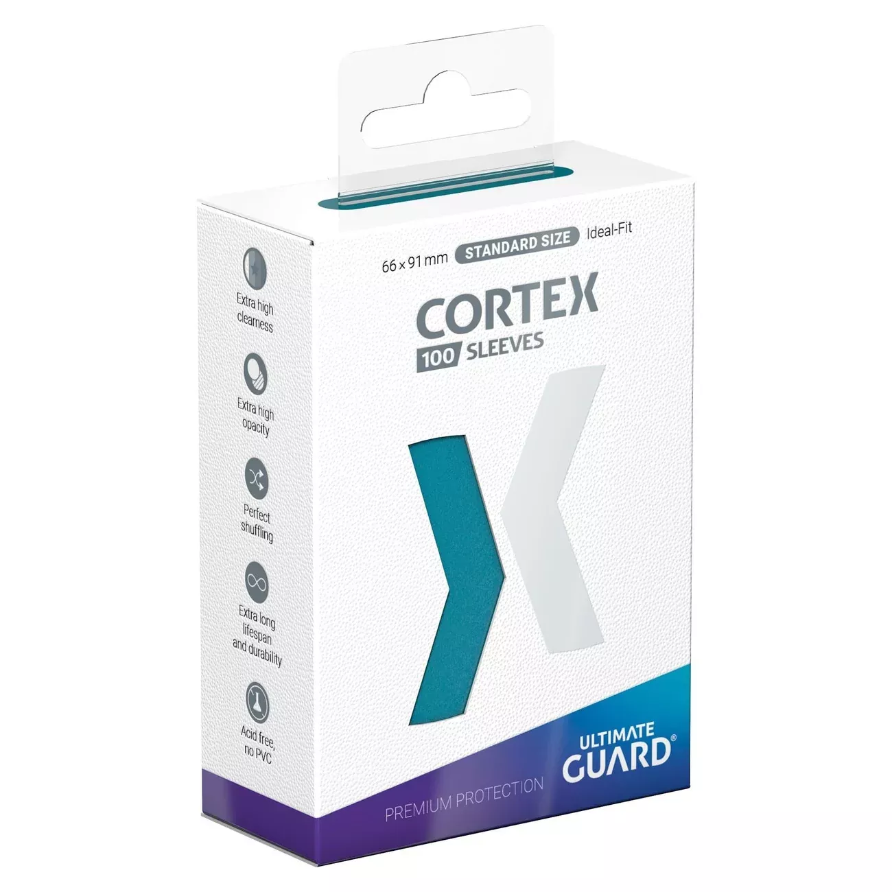 Ultimate Guard Cortex Sleeves Standard Size (100) - Petrol