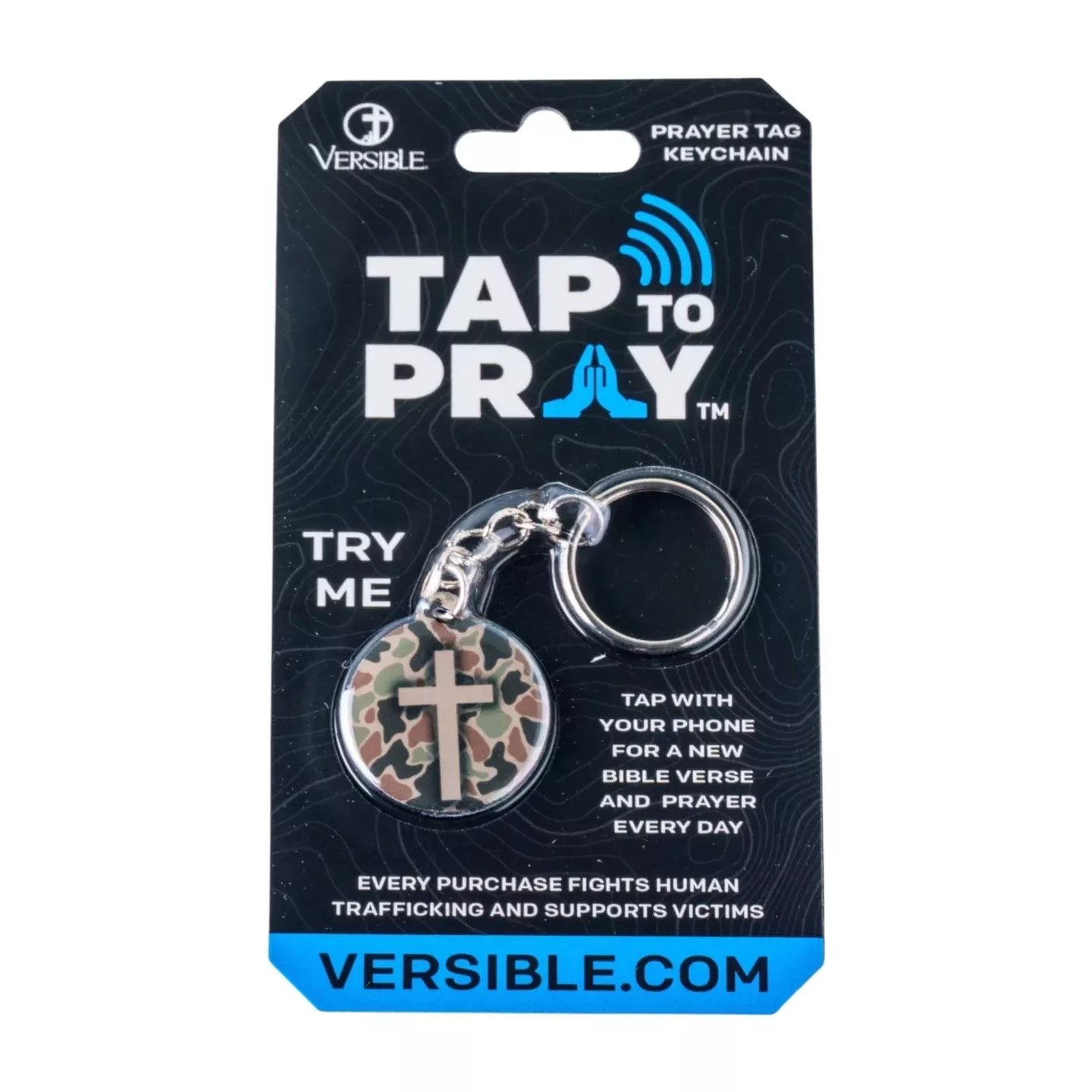 Versible - Tap To Pray Acrylic Keychain