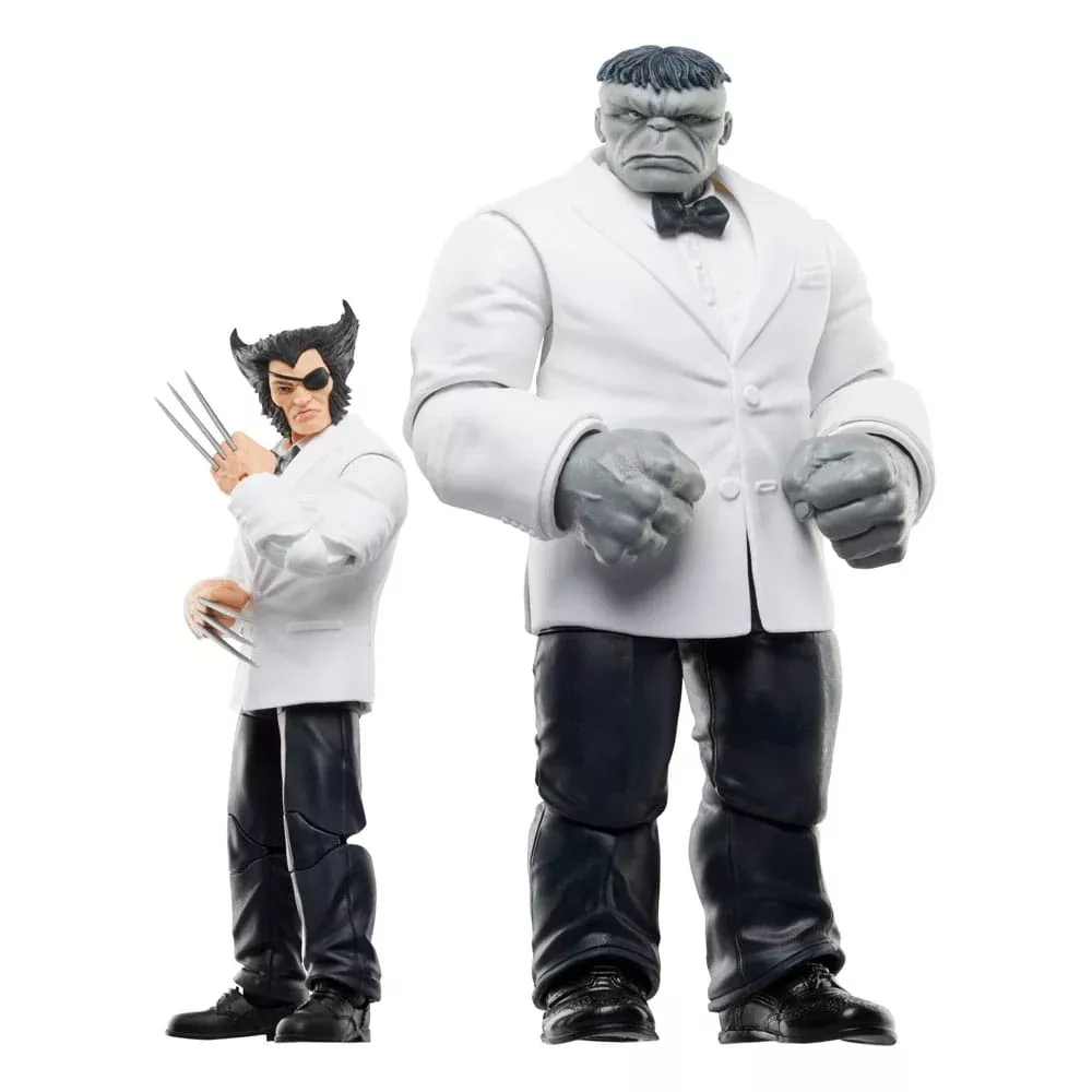 Wolverine 50th Anniversary Marvel Legends Action Figure 2-Pack Marvel's Patch & Joe Fixit 15cm