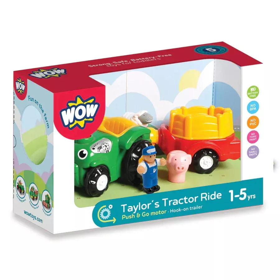 Wow Toys Taylor's Tractor Ride
