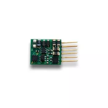 Z DCC Decoder S6,Pin n Plug Back EMF 2-Function1A